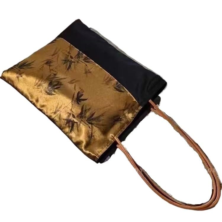 Black and Gold Shoulder Bag crossbody bag - Main Image
