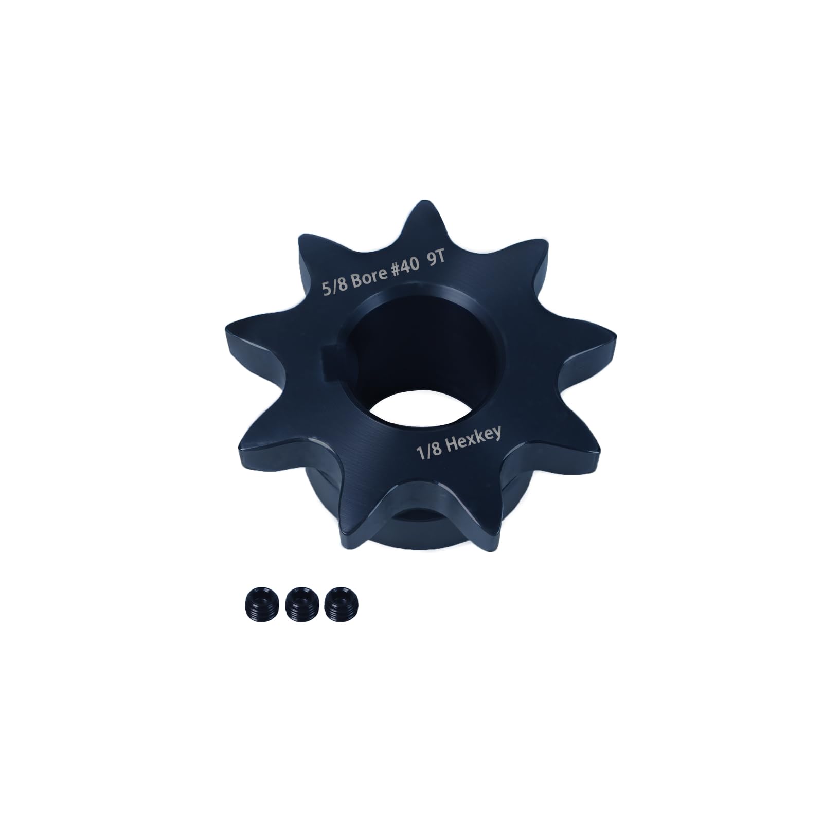 #40 Sprocket 21T 1" Bore Hardened Black Oxide — Amazon image 14