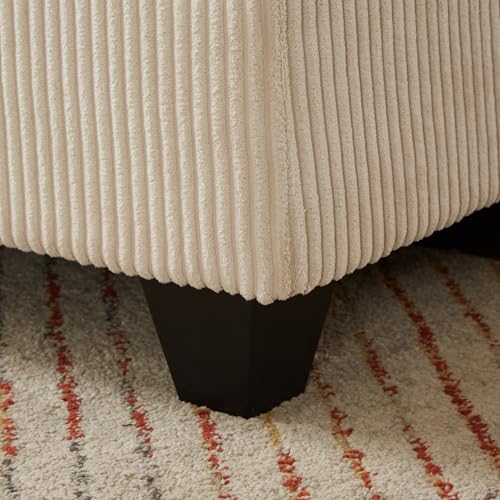 Sillón chaise lounge convertible beige miniatura 6