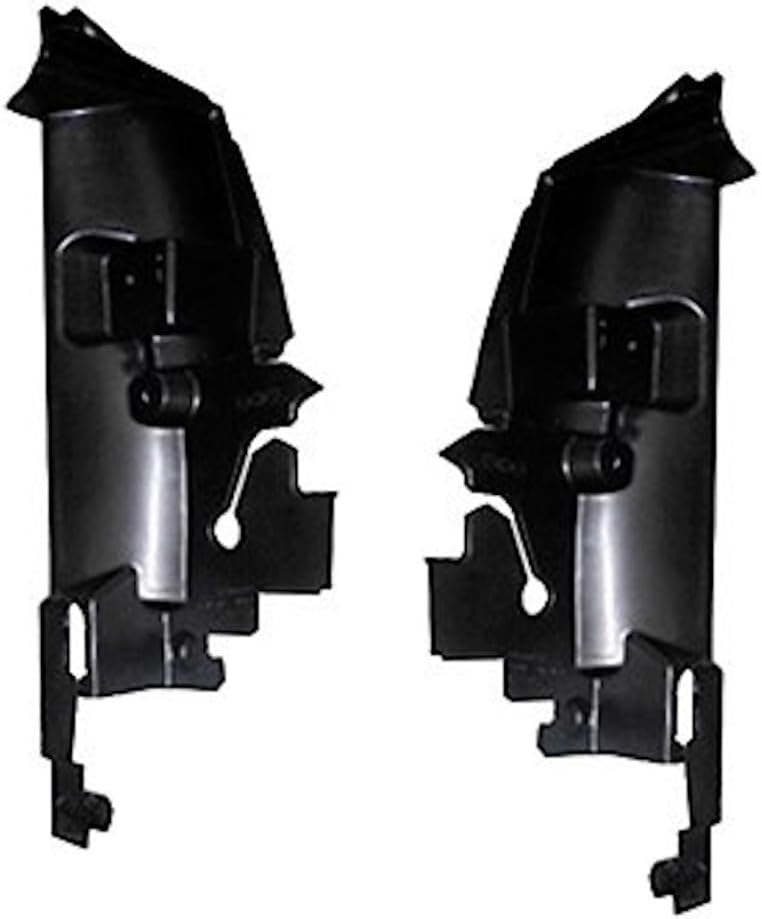 For Jeep Grand Cherokee 2014 2015 2016 2017 Radiator Support Baffle Driver and Passenger Side | Pair | Side Seal | Made Of PP Plastic | CH1224108, CH1224107 | 191275332030, 191275332023