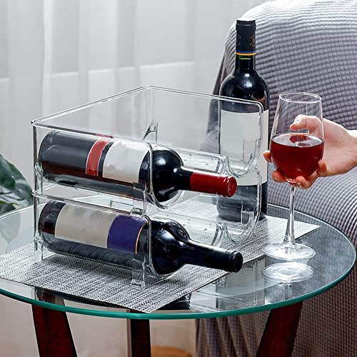 Midautoo Red Wine Storage Rack Wine Display Rack Storage On The Kitchen Table Shelf Beverage #TOP1