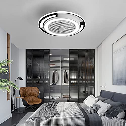 Ventilateur de plafond avec télécommande pour rafraîchir un salon bas - 5