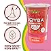 Joyba Bubble Tea Variety Pack, Mango Passion Fruit Green Tea & Raspberry Dragonfruit Black Tea with Popping Boba, 6 Pack, 12 fl. oz. Cups