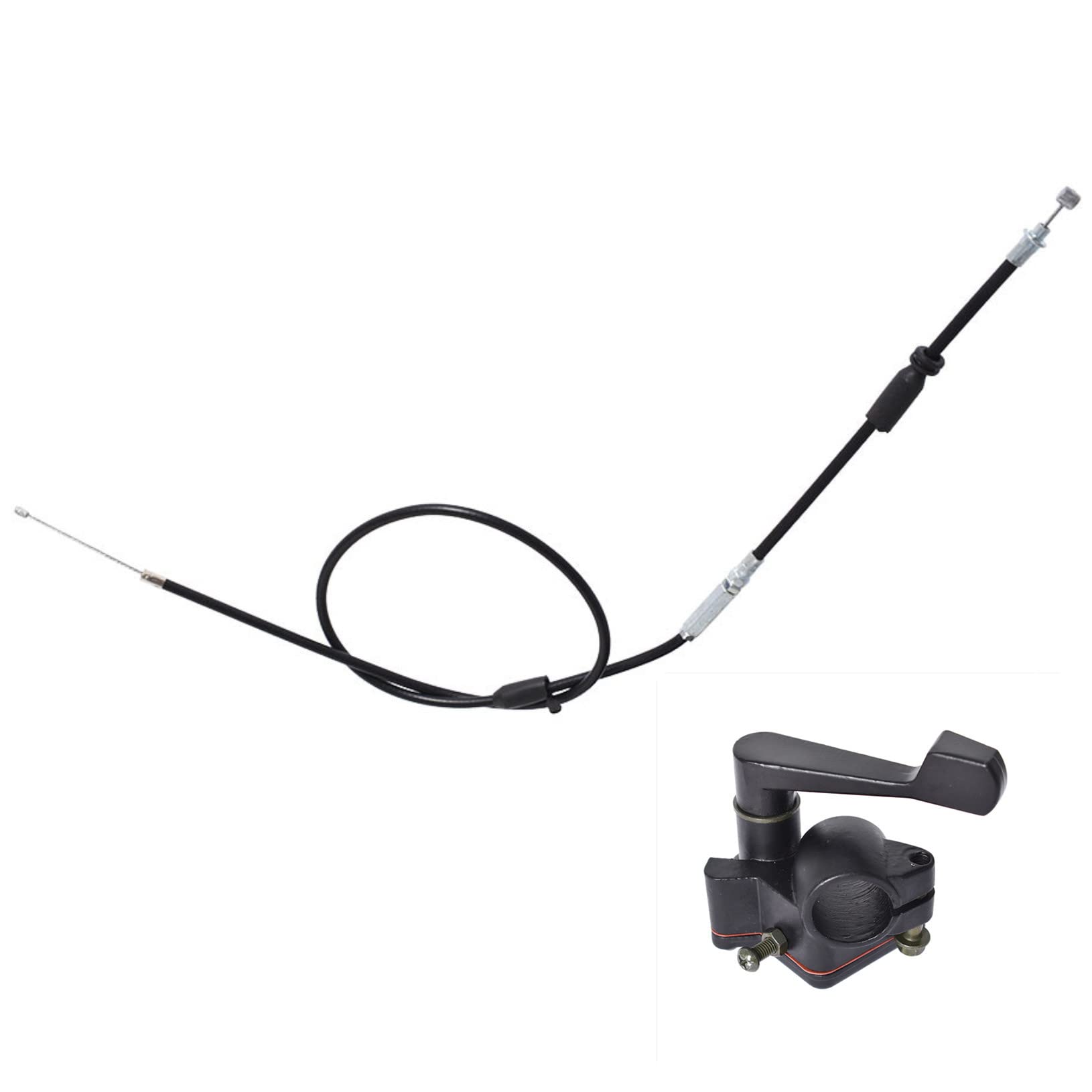 LABLT 7/8 inch Thumb Throttle Accelerator Cable Control Assembly Replacement for Quad ATV Pit Bike 125cc 110cc 90cc 70cc 50cc
