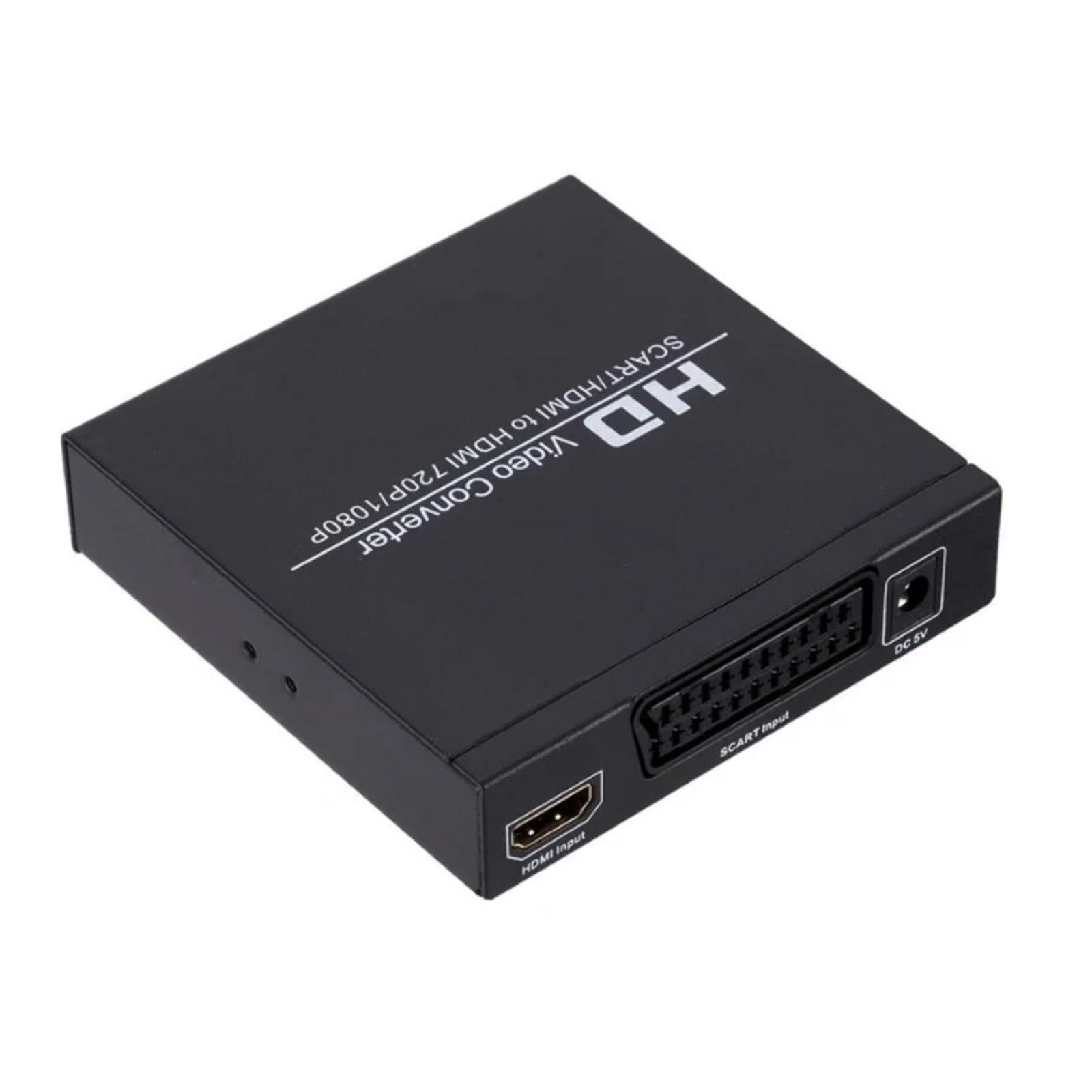 SCART HDMI To Converter Full HD 1080P Digital High Definition Video Konverter EU/US Power Plug Adapter For HDTV(EU plug)