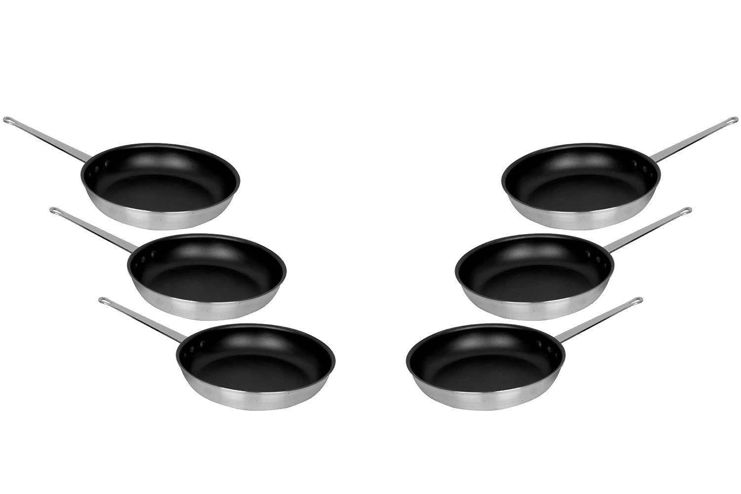 Amazon.co.jp: アルミ製フライパン ブラック 調理器具 金属製