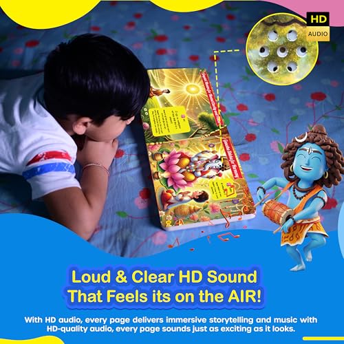 Image of Kiddale's My First Audio Book of Shlokas & Mantras| Introduce Hindu Gods to Young Kids and Teach Them Powerful Shlokas & Mantras Early in Their Lives with Musical Melodies | Ideal Gift for 2+ Kids