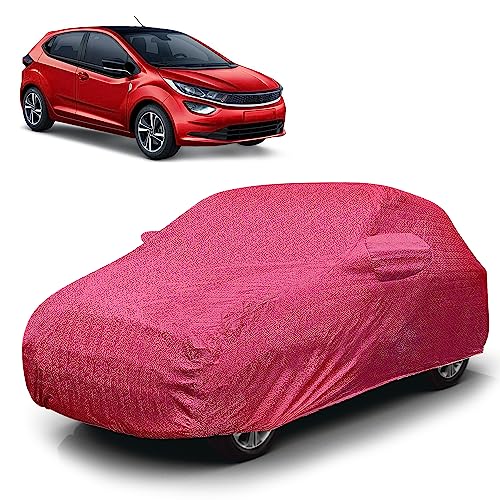 Image of Car Cover Waterproof RT-I for Tata Altroz [Year 2020 Onwards] - Altroz Car Cover Dust & UV Protection Altroz Car Body Cover with Mirror Pocket Soft Cotton Lining
