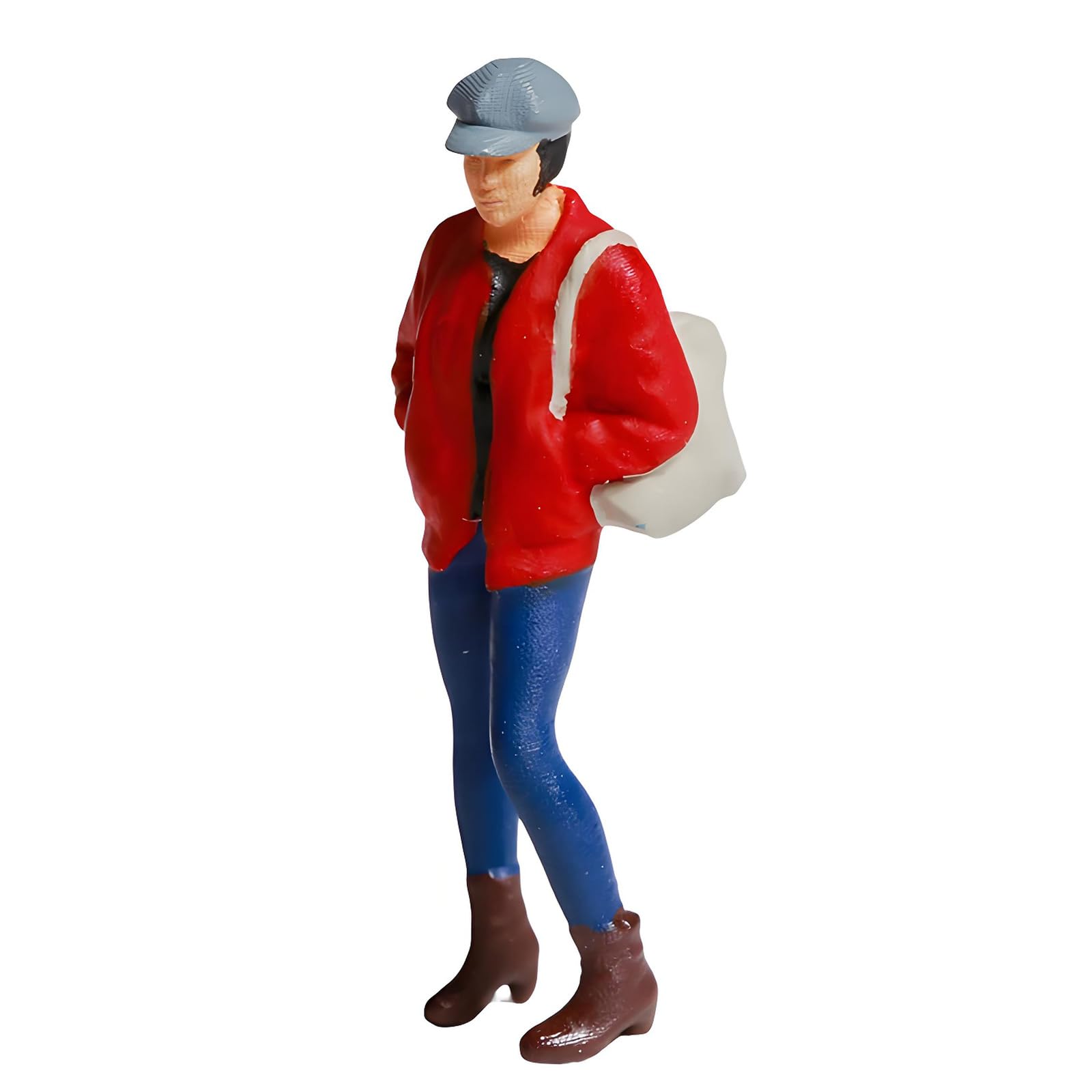 Hredyqw Scale Figures Dioramas Miniature Rock Climbing Figurines Resin Texture for Dioramas Display and Home Decoration