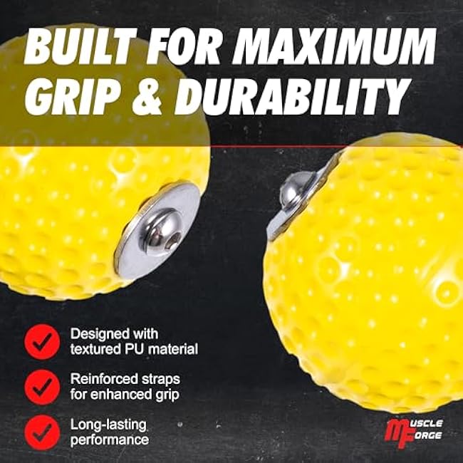 Training Grip Balls for Pull-Ups, Climbing, and Strength Training in the Gym or at Home