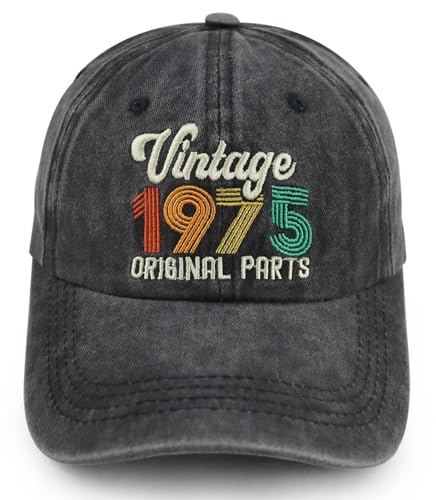 Image of 90th 80th 70th 60th 50th 40th 30th Birthday Gifts for Men Women, Vintage 1935 1945 1955 1965 1975 1985 1995 Hat