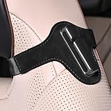 Berfi Life Seat Belt Adjuster & Holder for Adults, Car Seat Belt Clip for Easy Reach, Seatbelt Guide Grabber, Fits Sports Seats with Headrest Gap or Hole