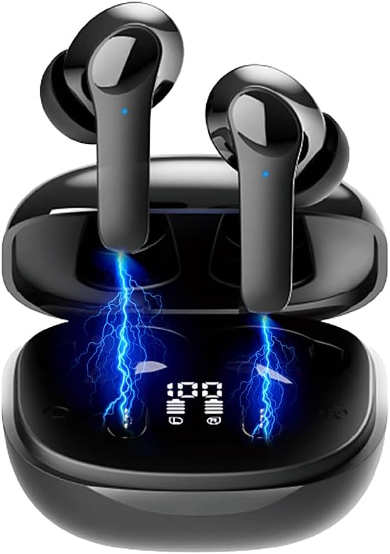 AI Translation Earbuds, Real Time 144 Languages 60H Playtime Translator Ear Buds Audifonos Traductores Inglés Español Wireless Earphones Bluetooth Headphones for Travel Business Meeting (White)