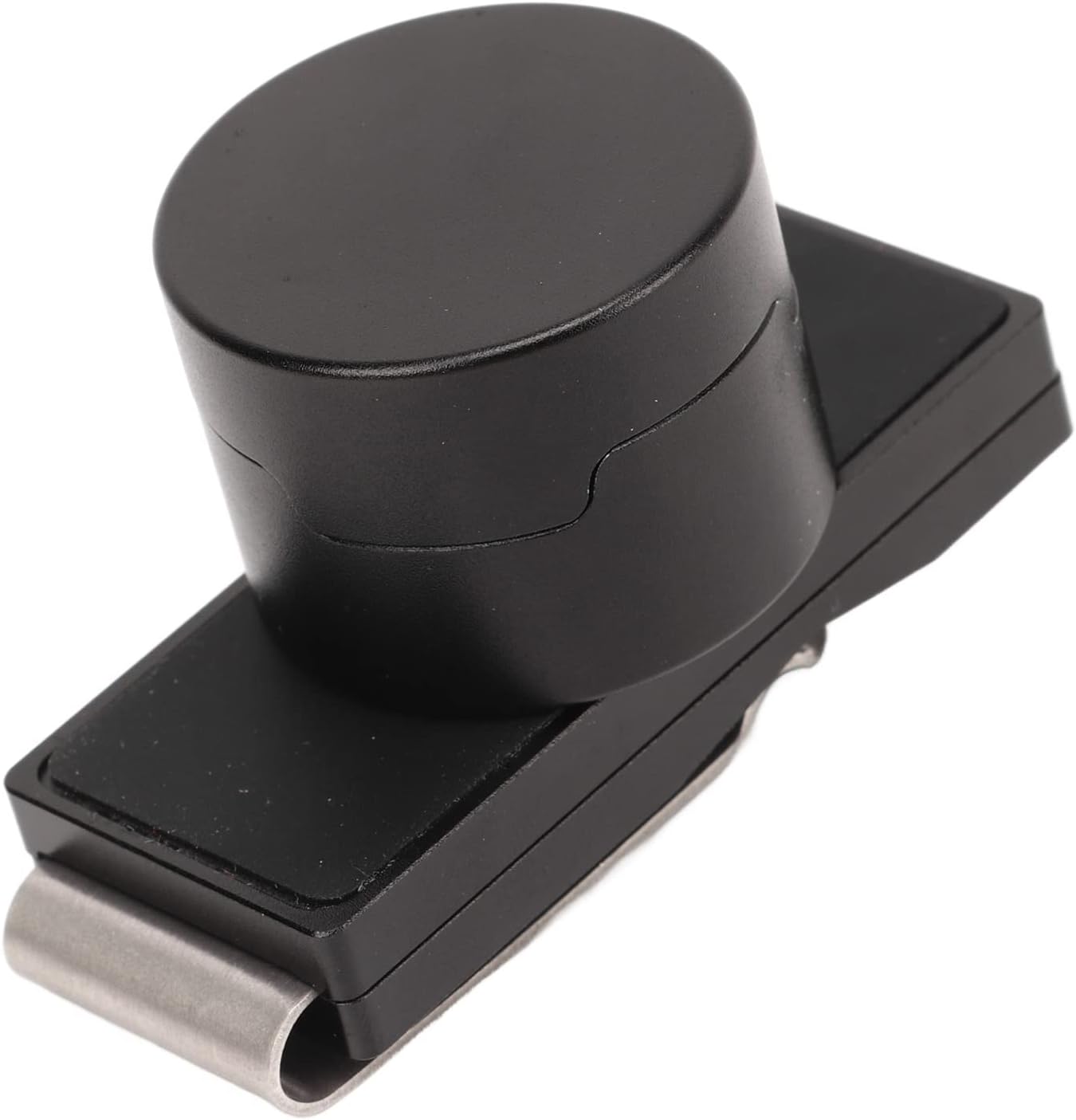 Pool Chalk Holder Cue, Portable Magnetic Billiard Chalk Box with Stainless Steel Clip, Aluminum Alloy - Durable Wear Resistance, Compact Lightweight Design for Easy Carrying