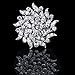 ReNext Rhinestone Flower Bridal Wedding Bouquet Brooch Pin Silver