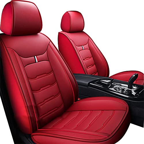 🍀I nostri coprisedili sono coprisedili universali in pelle a 5 posti per auto, Per Mazda 2 3 6 CX3 MX5 CX-30. Il materiale in spugna super elastico ad alta densità viene utilizzato per i centri dei coprisedili, viene applicata la pelle PU per creare le altre parti, avendo una grande resistenza da indossare, il set completo di coprisedili è altamente resistente all'acqua e protegge da versamenti accidentali.