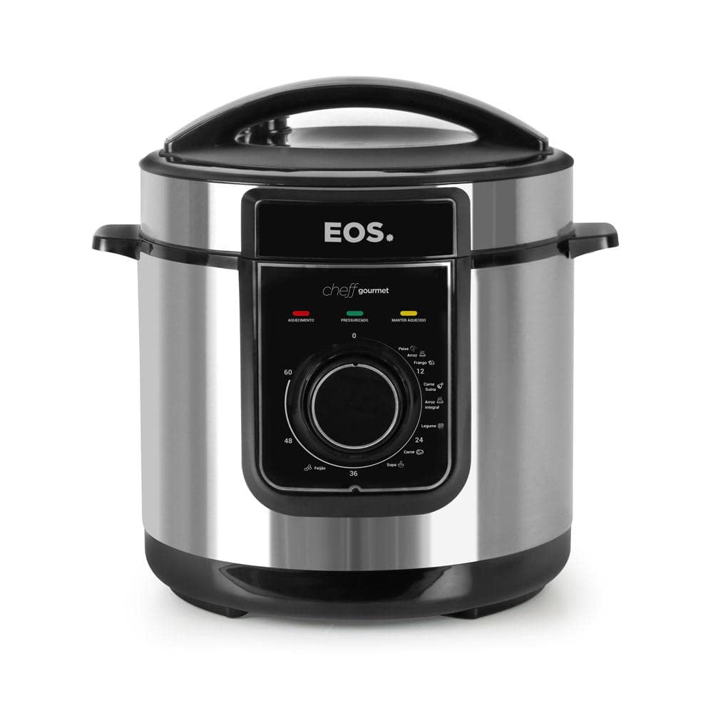 Panela de Pressão Elétrica 5 Litros EOS Multicooker Inox EPP50MI 110V