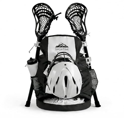 SPORTINE Large Lacrosse Backpack with Shoe & Stick Holders