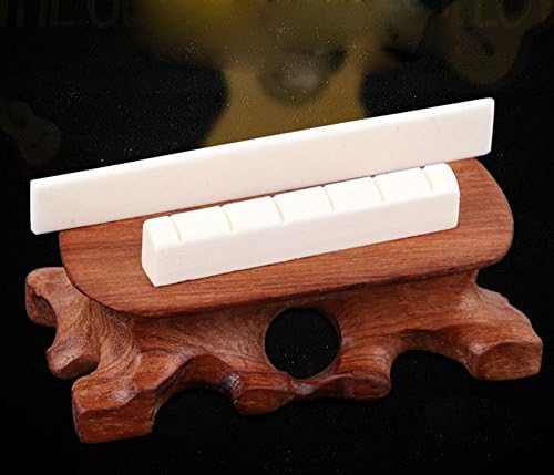 MINGZE 6-strunowa gitara akustyczna, klasyczna gitara kostna, siodełko i nakrętka wykonane z prawdziwej kości (dla klasycznych)