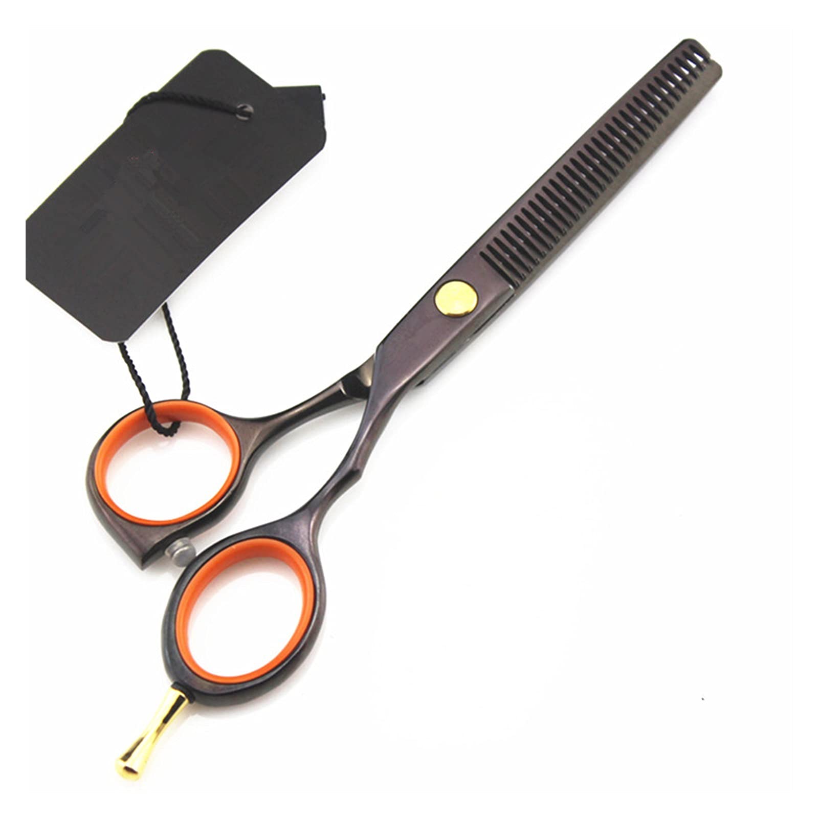 5.5 Inch zwart Hair Scissors, Hair Thinning, Hairdresser Scissors, Hairdresser Scissors Hair Cutting Shears (Color : Set) (Thinning B)