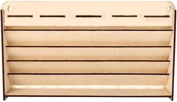 Wooden Paints Bottles Rack Modular Stand Storage Rack DIY Art Painting Tools, Acrylics Paint Stand Organizer,Tattoo Paint Brushes Display Stand,Painting Brushes Tray,Epoxy Tools Storage Model Box