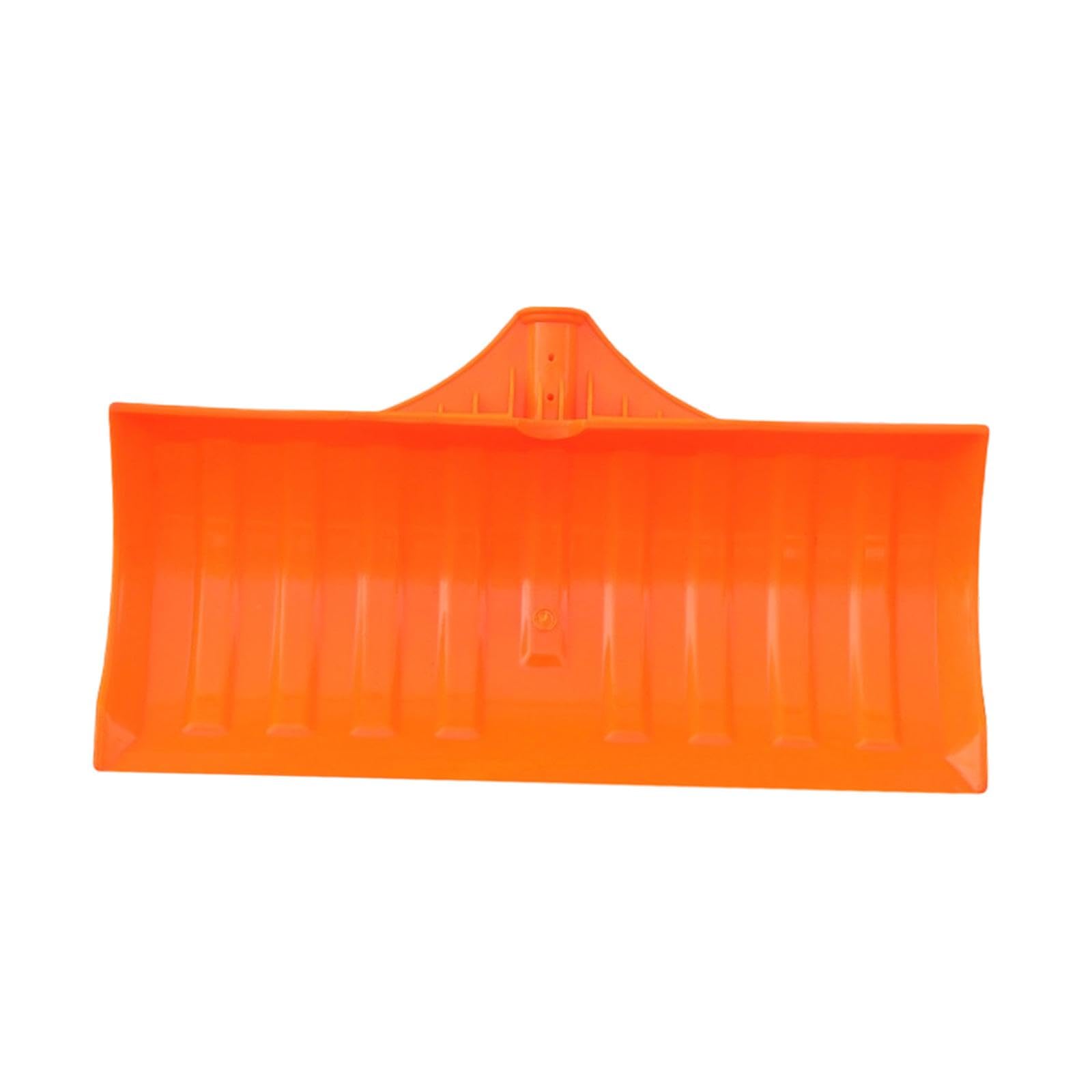 Reemplazo de Cabezal de Pala de Nieve, Cabezal Empujador de Nieve, Herramienta Multiusos para Quitar Nieve, Cabezal de Pala de Grano Hecho de PP Resis, Naranja