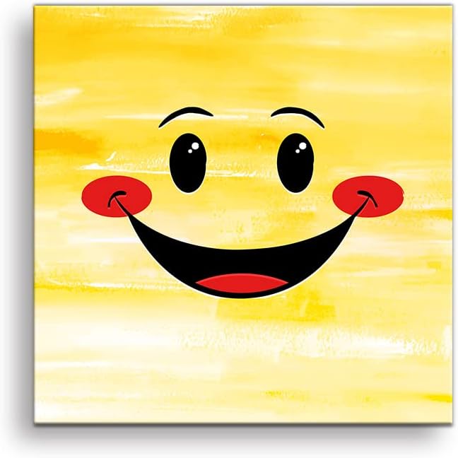 面白いアートパネル Emoji絵 ポップ ウォールアート 可愛いポスター パターン壁画 おしゃれな油絵 有名 絵画