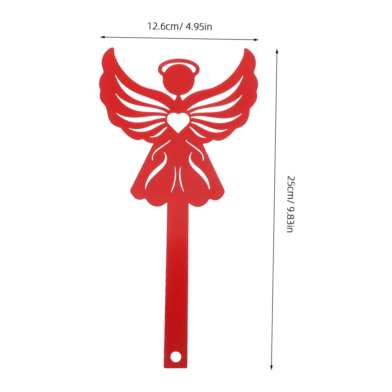 Abaodam Versatile Mailbox Flag Angel Ornament Weather-Resistant Mailbox Decor for Yard