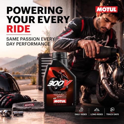 Motul Store Motul 300V 15W-50 1L Ester Core Synthetic Engine Oil - Image 7