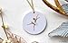 DIGIBUDDHA Ballerina Dance Christmas Ornament Gift Pretty Ballet Dancer Gift From Parent to Child Friend Adult Dancing Instructor Ceramic Keepsake Present 3
