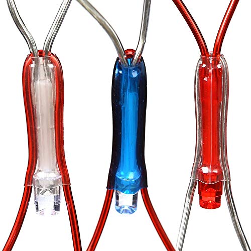 Yuliang Led American Flag Lights,6.5Ft*3.2Ft Waterproof American Flag Lights Outdoor For 4Th Of July Decorations,Independence Day,Memorial Day, Festival, Garden,Outdoor Christmas Decoration #TOP6