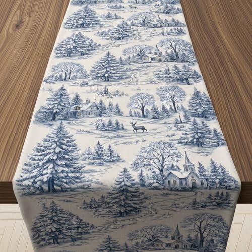Christmas Decorations - Winter Wonderland Table Runner