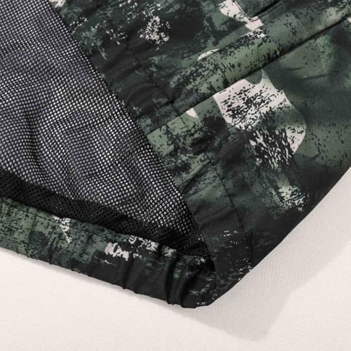 Image of SUNDAY ROSE Boys Windbreaker Jacket Hooded Lightweight Windroof Water-resistant Outdoor Coats for Kids