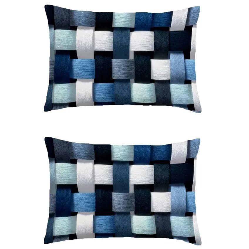 Housse de coussin imperméable 60x90cm pour sublimer votre salon de jardin cet automne