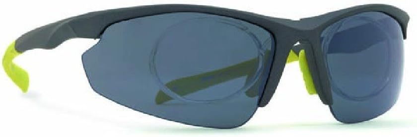 OCCHIALI DA SOLE POLARIZZATI INVU A 2508 C GRIGIO VERDE CON 3 COPPIE LENTI  INTERCAMBIABILI E CLIP PER LENTI DA GRADUARE 100% UV BLOCK SUNGLASSES  POLARIZED : Amazon.it: Abbigliamento