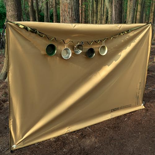Tapis de tente pliable compact anti-humidité pour le camping - 3