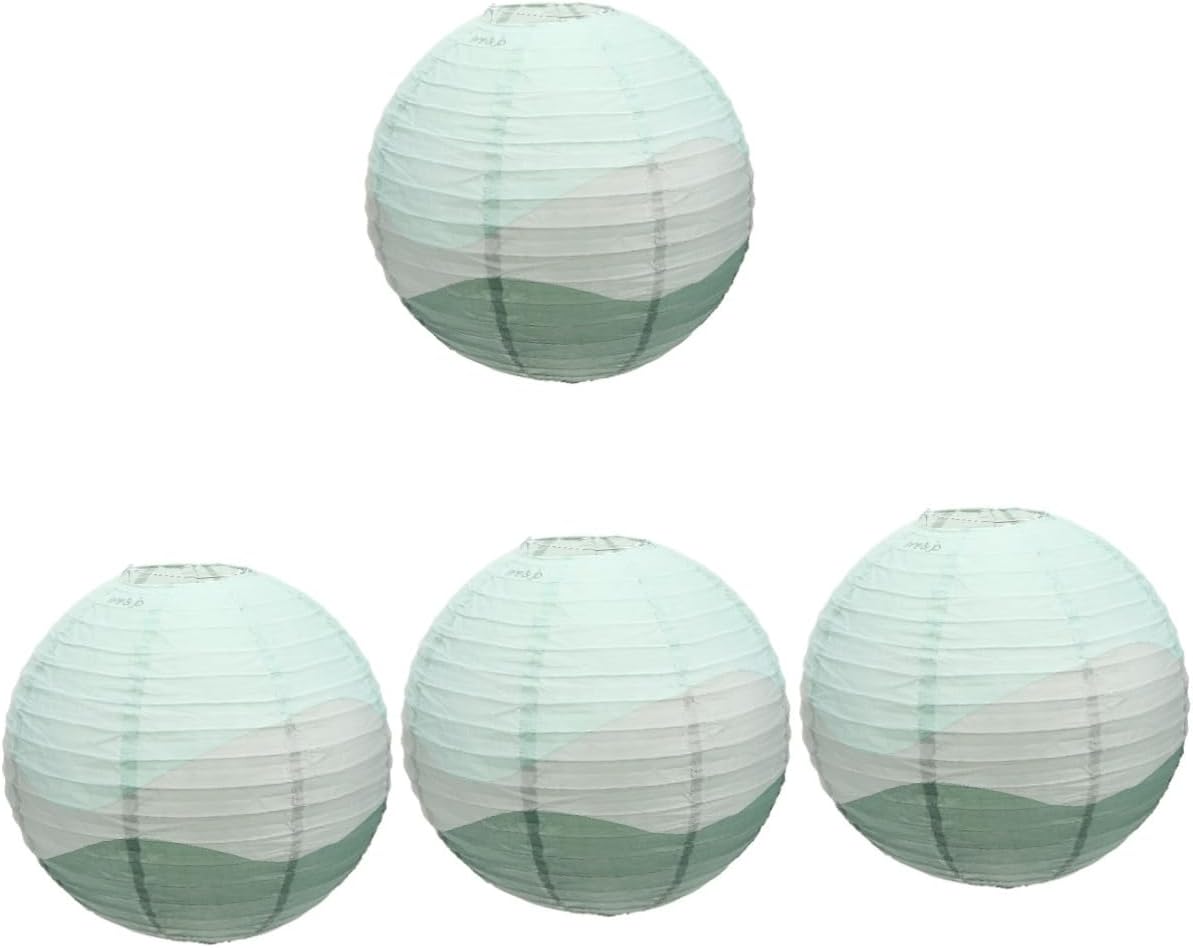 Homoyoyo 4pcs ceiling light shade decorative lamp shades for table lamps white lamp shade desktop lamp shade cloth lamp shade new year decoration creative Lampshade hanging