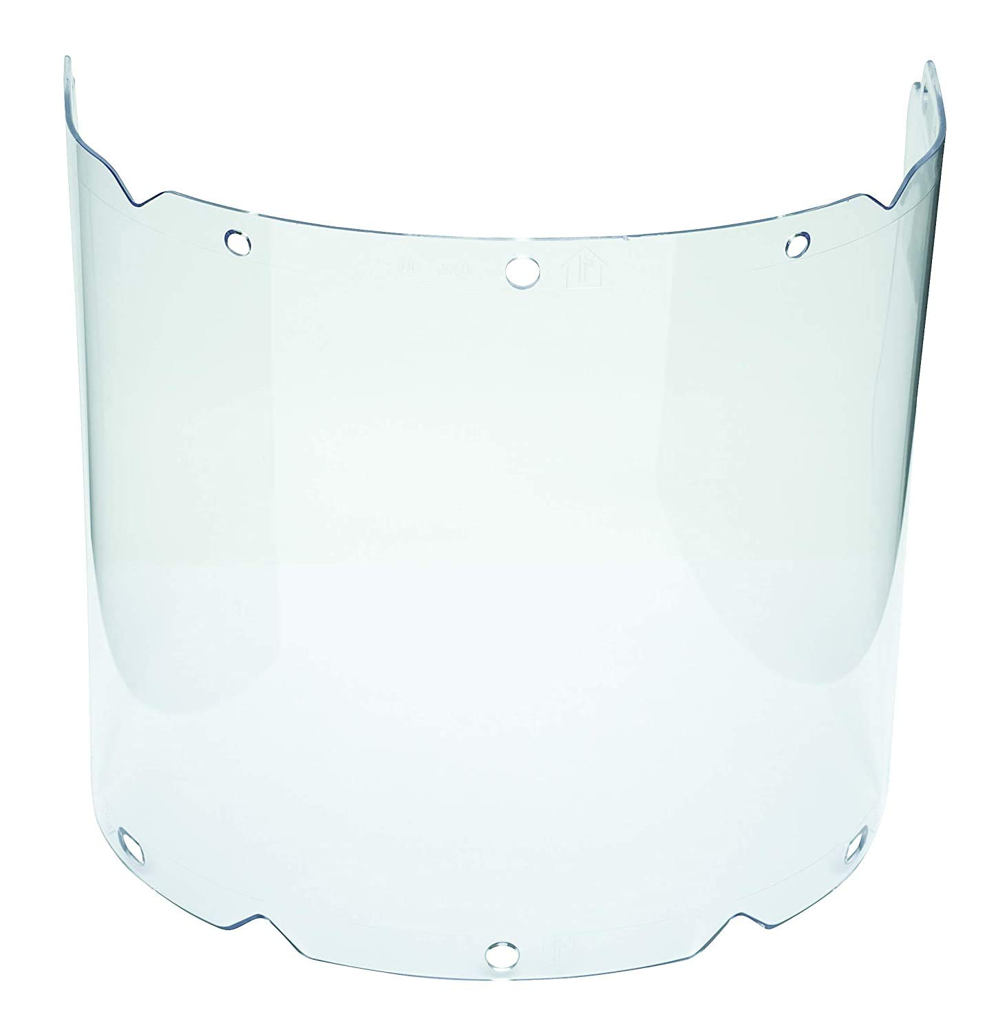 MSA Sicherheit 10115856 V-gard Propionat Visier für v-gard Kinn Protektoren, gegossenem, 20,3 x 43,2 x 0,2 cm klar