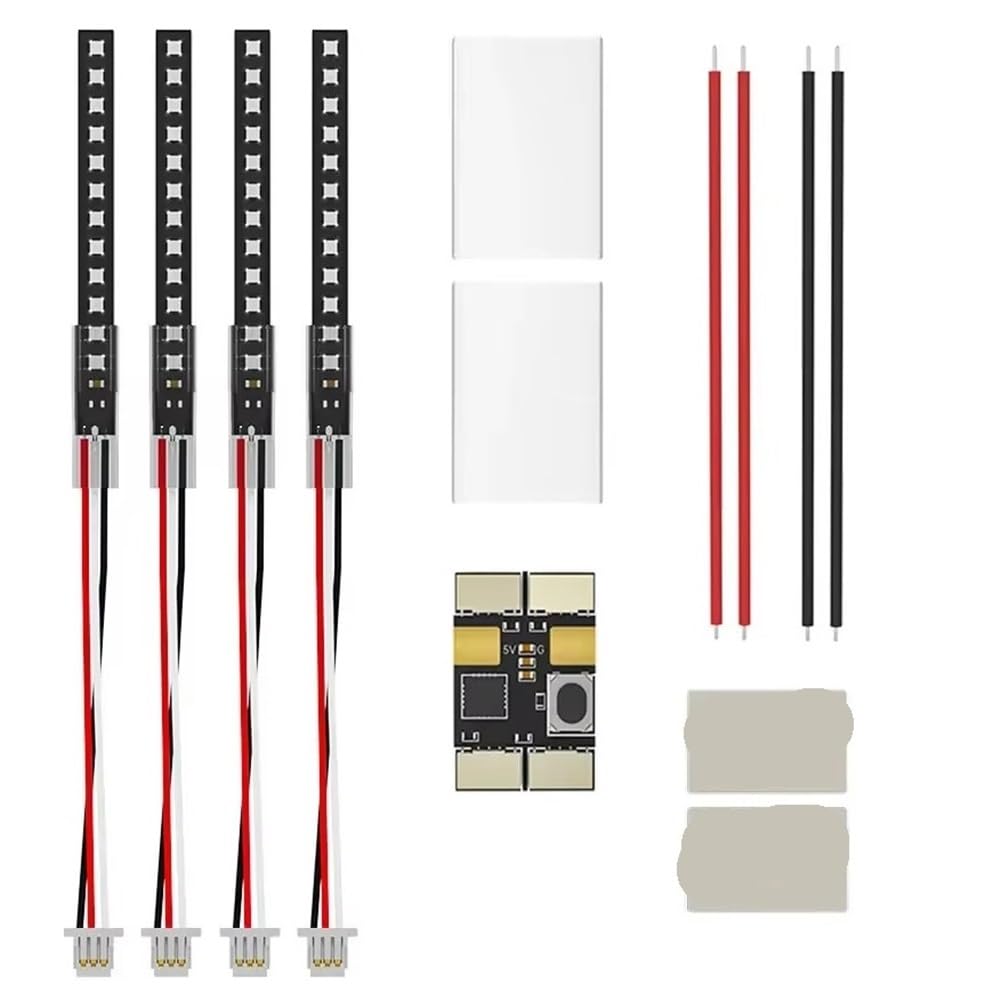 Kit bandes LED V1.1 pour drone R5 FPV - Éclairage de rechange - 4
