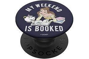 Dance Pop Disney's Belle My Weekend Is Booked PopSockets Grip Holder for Phones and Tablets