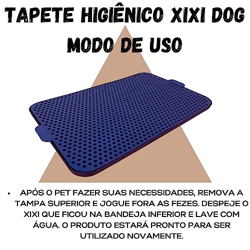 Tapete Higienico Caes Sanitario Canino Xixi Dog Lavavel (Rosa)