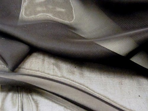 Fabric Land Black Polyester Chiffon Fabric 147Cm Width. 39 Colour Options Sold By The Metre, Free Delivery