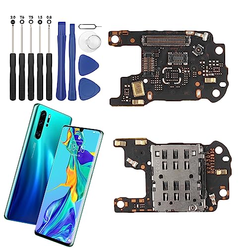 Cavo Flessibile Slot SIM Per Huawei P30 PRO – Ricambio Lettore Schede E Modulo Microfono, Kit Con Strumenti - 5