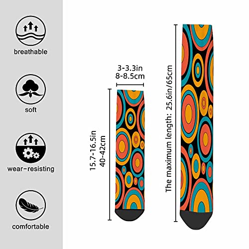 Image of Pehede Socks Mens Fun Dress Socks for Women Funny Novelty Crazy Design Socks