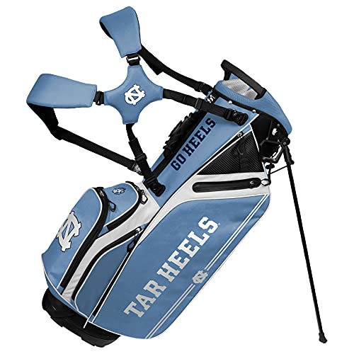 North Carolina Tar Heels Caddie Carry Hybrid Golf Bag