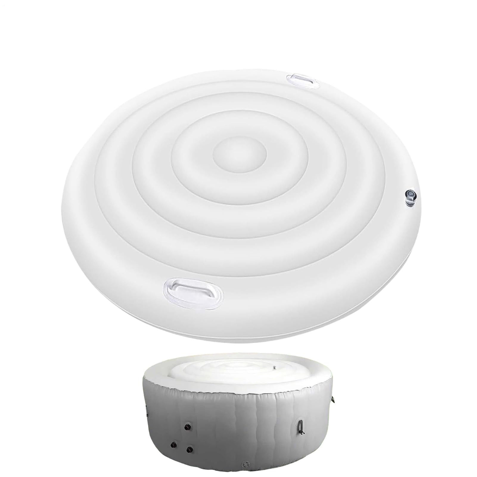 Cubierta Exterior para Hidromasaje Protector Impermeable Y Antiviento | de Repuesto para Hidromasaje Hoteles Villas Hostales Patios Propietarios Entusiastas Y Profesionales
