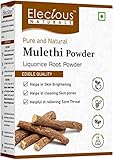 QRA Elecious Mulethi Powder for Face, Skin, Body, Hair (200 Grams) and Eating | Yashtimadhu Powder,...
