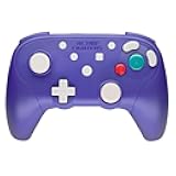 Retro Fighters BattlerGC Wireless Controller - Gamecube, Game Boy Player, Switch & PC Compatible (Blue/Purple)