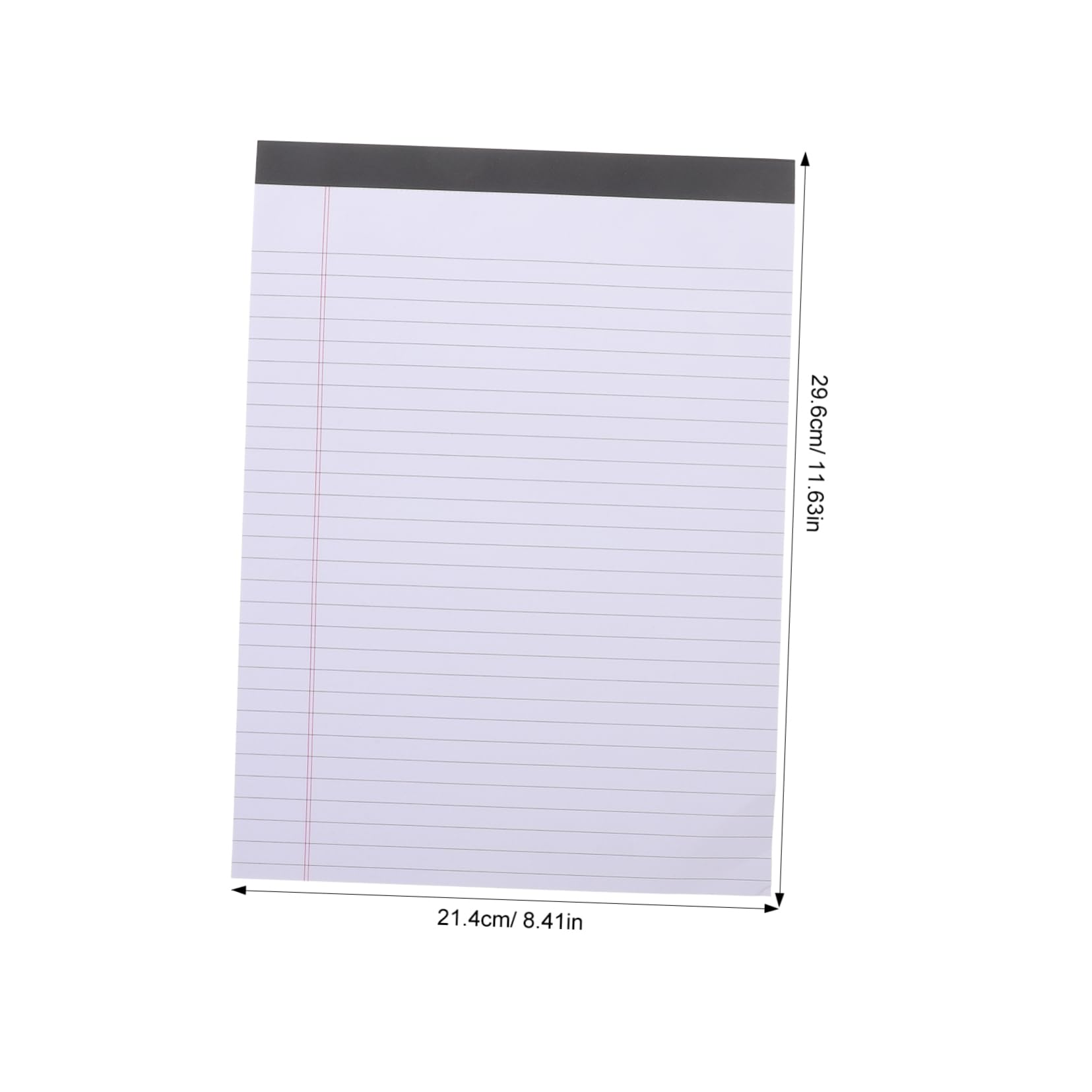 Quaderno Appunti Righe A4 Bianco 4 Pezzi Carta per Ufficio | Carta Spessa, Scrittura Facile, Formato A4, Blocco da Tavolo per Pianificazione Scrivania