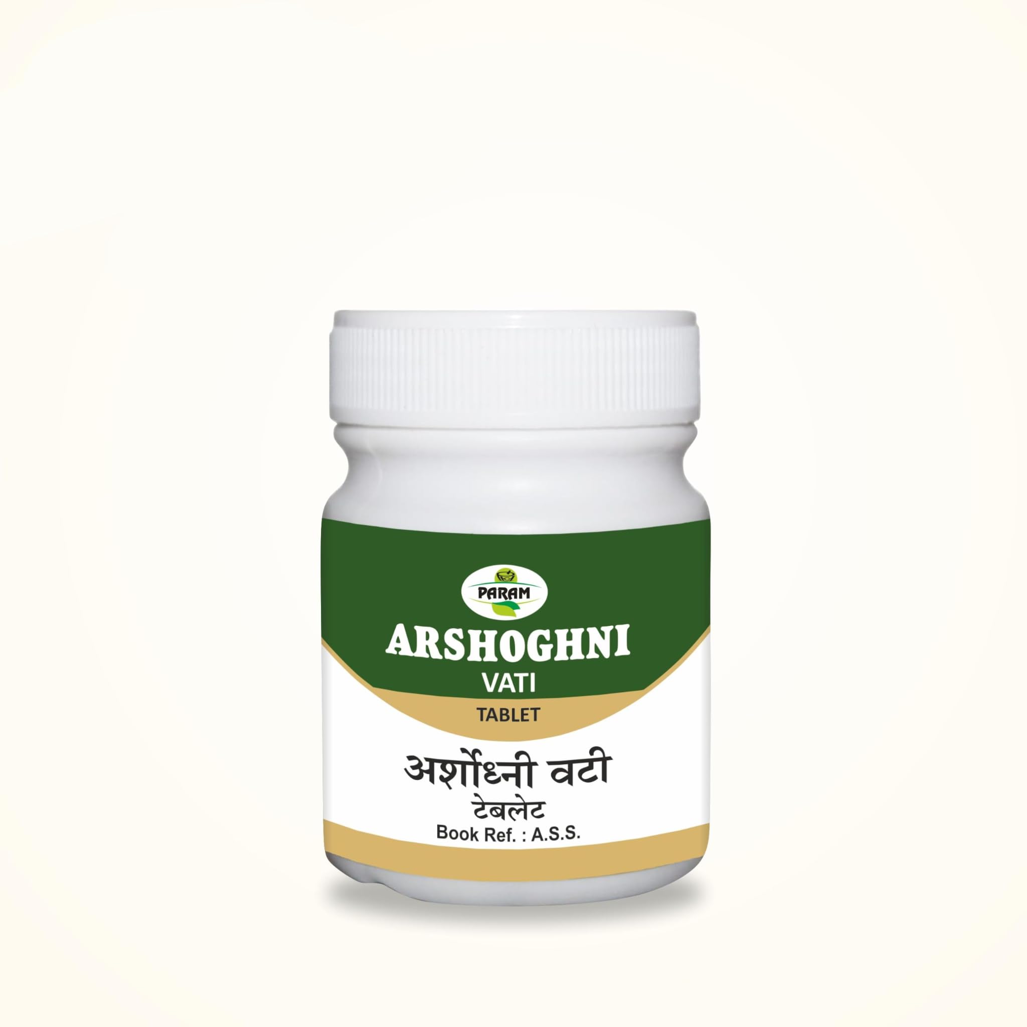 PARAM Arshoghni Vati Tablets | Classical Ayurvedic Herbal Formula | Traditional Ayurvedic Preparation | Premium Herbal Supplement | GMP Certified Quality | Authentic A.S.S. Reference | 60 Tablets-image-44